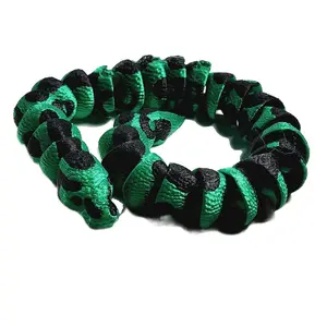 FlexiMech Green Ball Python Fully Articulated 11" Long 3d Printed Snake Fidget Toy