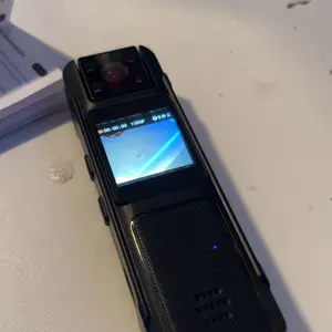 1080P Mini Body Camera with 180° Rotating Lens – Portable Wearable Camcorder with Night Vision, 130° Wide Angle for Work, Sports, Recording  (No memory card)