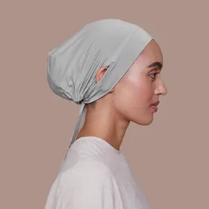 Women's Adjustable Modal Drawstring Ear Hoodie Hat, Soft Comfortable Home Wear, All-Season Unisex Cap, Non-Slip Design
