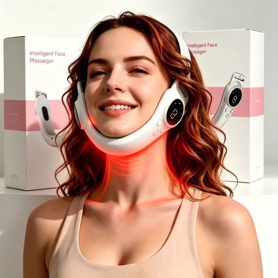 USB Rechargeable V Line Face Massager, Electric Facial Neck Jawline Sculpting Tool, Portable Skin Tightening & Double Chin Reducer, Household Facial Skin Care Device, Perfect Valentine’s Day Gift for Girlfriend & Women