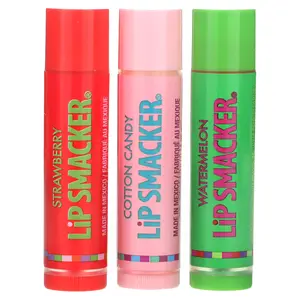 Lip Smacker Lip Balm, Original & Best, 3 Pack, 0.14 oz (4 g) Each