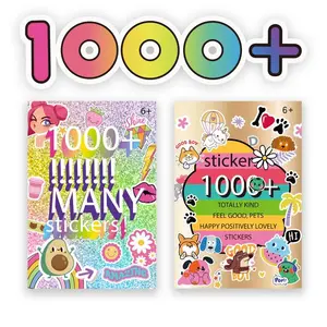 TOYMINGLE 1000+ Cute Stickers (40 Pages) - Perfect for scrapbooking, journals, planners, gifts and rewards for kids and teens| girls, fruits, animals, flowers and more!