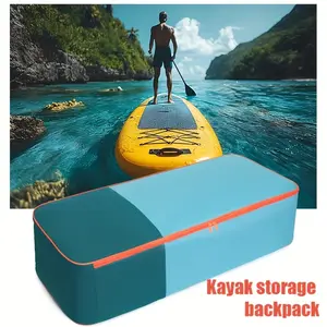 SUP Paddle Board Carry Bag, Waterproof Backpack for Paddleboard, Large Capacity Outdoor Storage Bag with Adjustable Straps