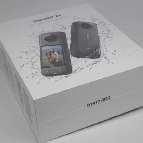 Insta360 X4-8K Waterproof 360 Immersive Action Camera, excellent cond w/extras