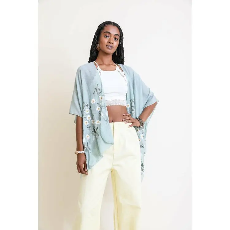 Spring Daisy Kimono