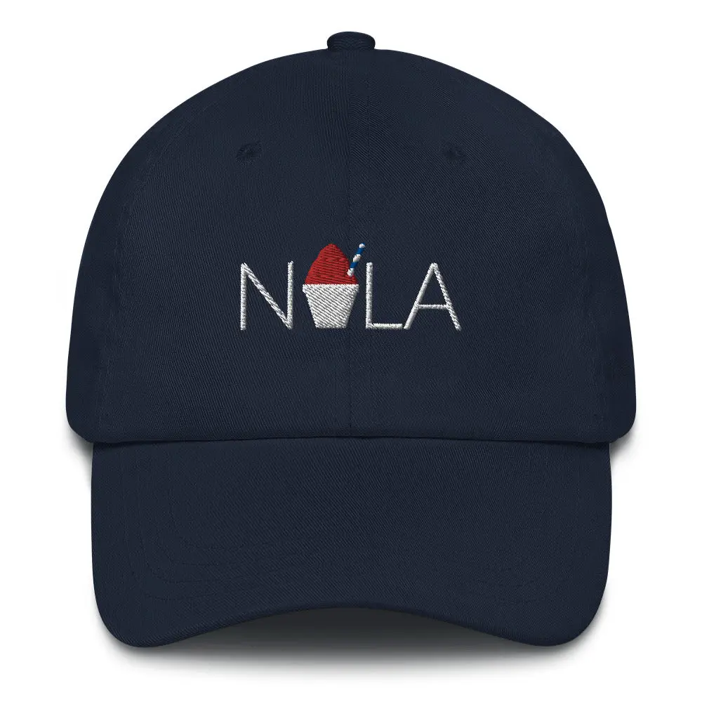 NOLA Strawberry Flavored Snowball Cap - CraftNOLA Hat - Navy, Stone, Pink, Light Blue