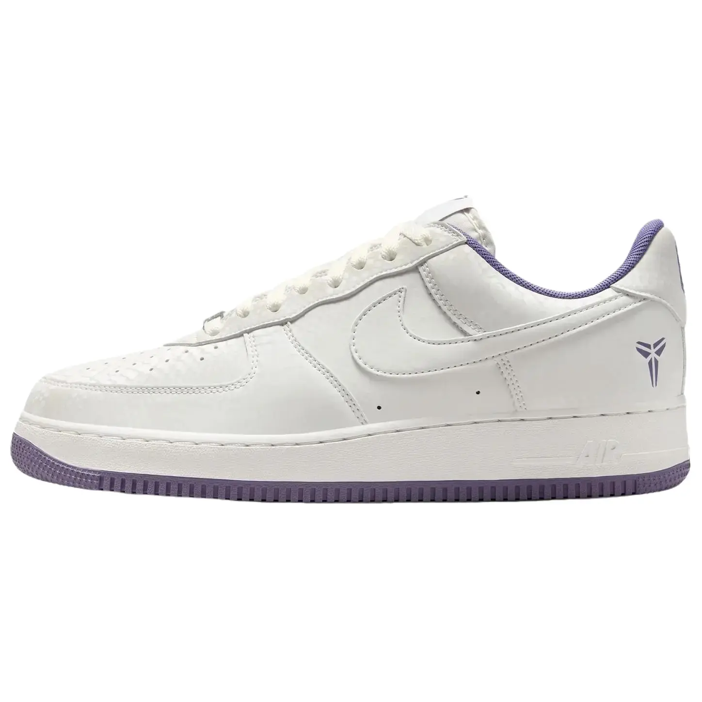 NIKE Men's Air Force 1 Low Top Classic Sneaker - Summit White Daybreak x Kobe Bryant Limited Edition, Multi-Size Leather Upper Rubber Sole Closed Design Casual Sports Footwear