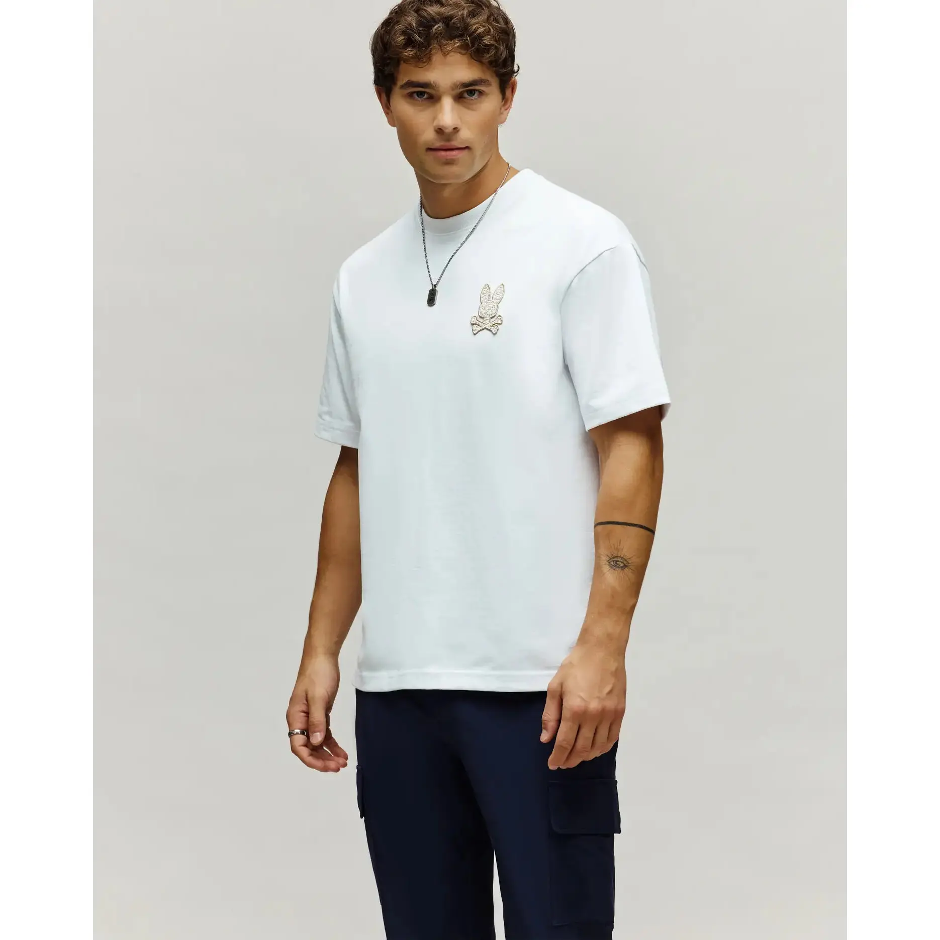 MENS GABIN OVERSIZED FIT TEE - MT0200192