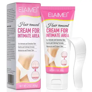 Harmless Full-Body Hair Removal Cream, Low Sensitivity Formula, Sensitive, Gentle Quick Hair Removal, Mild Fragrance, Soothing Care, Women's Dedicated Hair Remover Lotion