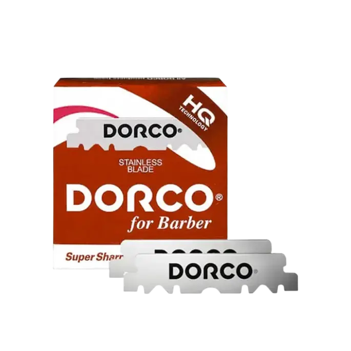 Dorco Sharp Single Edge Blades, 100-Count – Facial Hair Removal Shaving Tool for Smooth, Clean Shaves, Smooth Shave