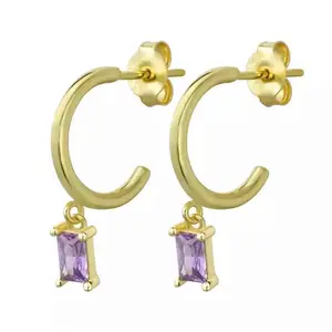 Purple Charm Drop