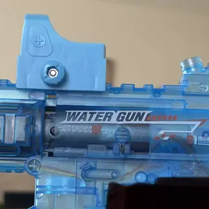 2026 Electric Water launcher , Automatic Squirt Gun with a Long Range of up to 26 Ft, LED Light Large Capacity Waterproof Fully Auto Water Gun，waterproof of summer, outdoor,party,birthday gift,swimming pools