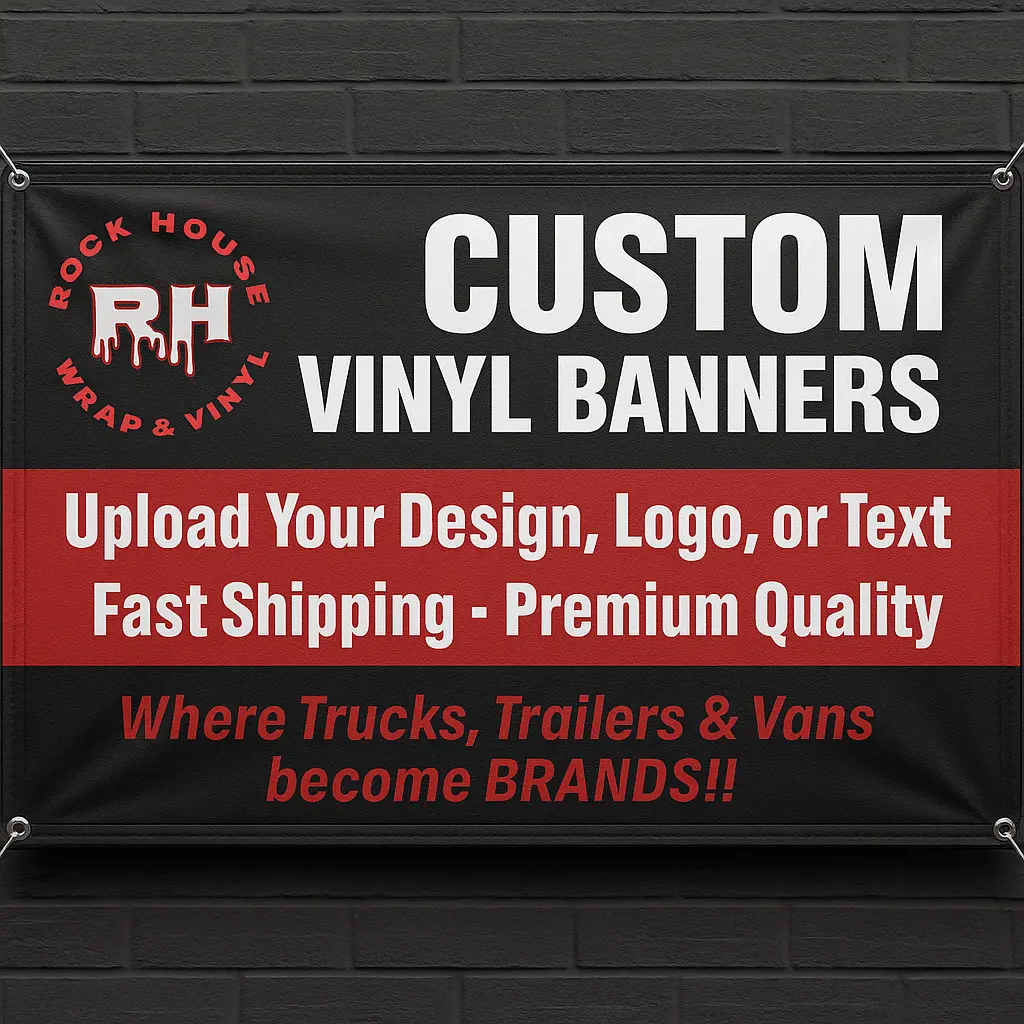 13oz Indoor/Outdoor Vinyl Banner -Custom 5x7