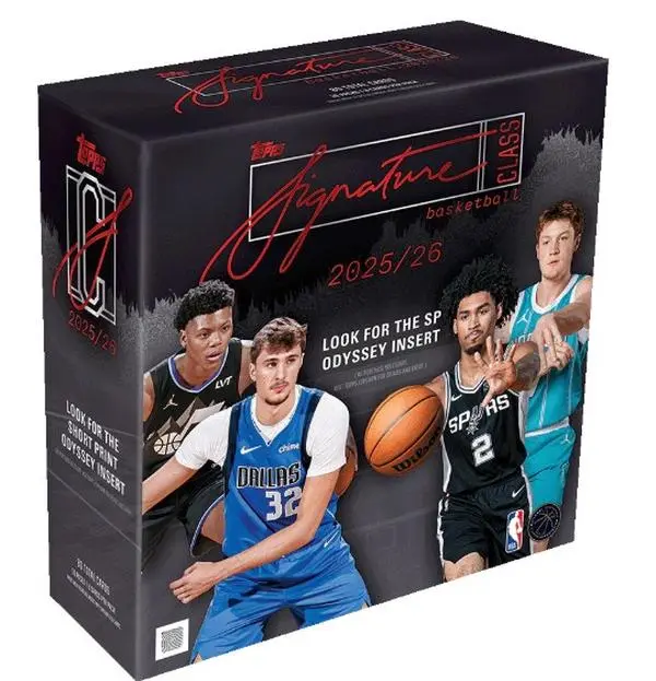 2025-26 Topps Signature Class Basketball - Mega Box