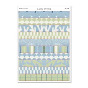 Going Coastal • Scrapbook Washi Strips
