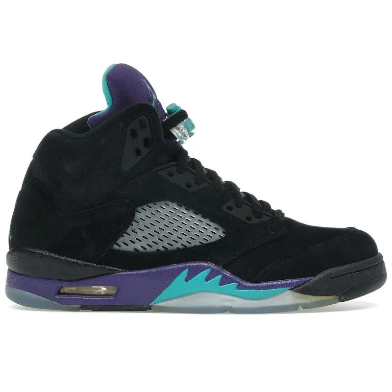 Jordan Men's 5 Retro Black Grape (2013), from StockX
