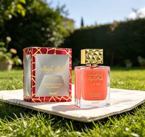 Surrati Royal Musk Pomegranate Raspberry EDP for Women 100ML/3.4oz, Long Lasting Arabian Perfume Spray, Juicy Pineapple & Fresh Fruity Notes, Sweet Oriental Floral Scent, Daily Casual & Special Occasion Fragrance, Perfect Gift for Her