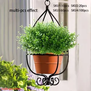 Outdoor artificial green plants, Artificial Boxwood, Artificial Cypress Boxwood, UV-resistant simulated trees and shrubs, suitable for indoor and outdoor, home, courtyard, garden decoration with simulated evergreen shrubs