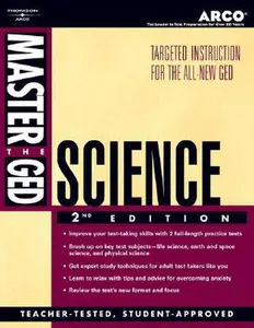 USED-Master the GED Science by Arco (Paperback)
