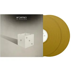 Paul McCartney - McCartney III Imagined [Gold 2 LP]  [VINYL RECORD - LP] Colored Vinyl, Gold, Stickers