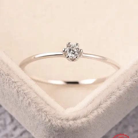 S925 Sterling Silver Minimalist, Elegant Everyday Ring, Fashion Beautiful Rings, 2024 New Style Fashion Accessories for Women & Girls, Trendy All-match & Exquisite Jewelry for Birthday Gift
