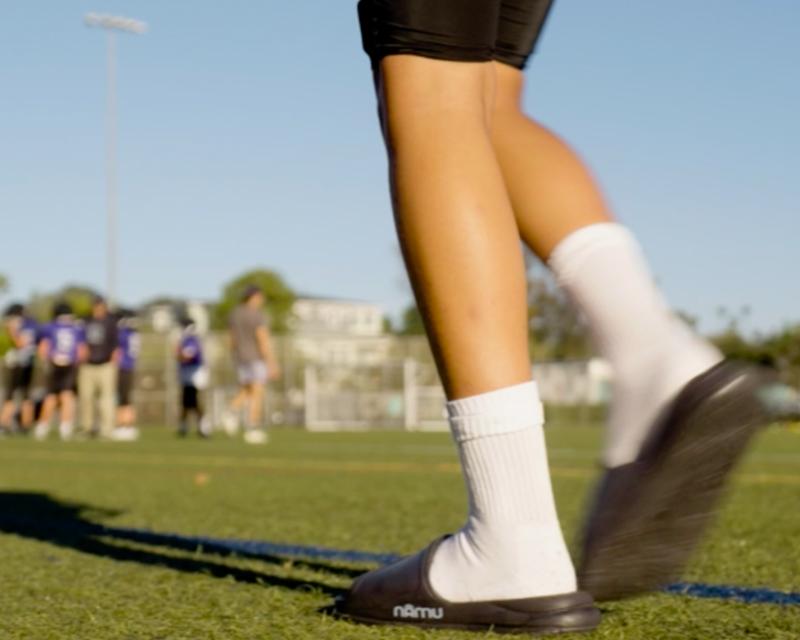 NAMU SL01: Engineered for Recovery, Massaging Footbed, Total Support, Biodegradable Soleic® Material, Unisex Design, True to Size, Ideal for Post-Activity Comfort