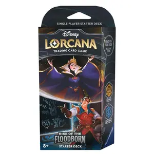 Lorcana TCG: Rise of The Floodborn - Amber & Sapphire Single-Player Starter Deck