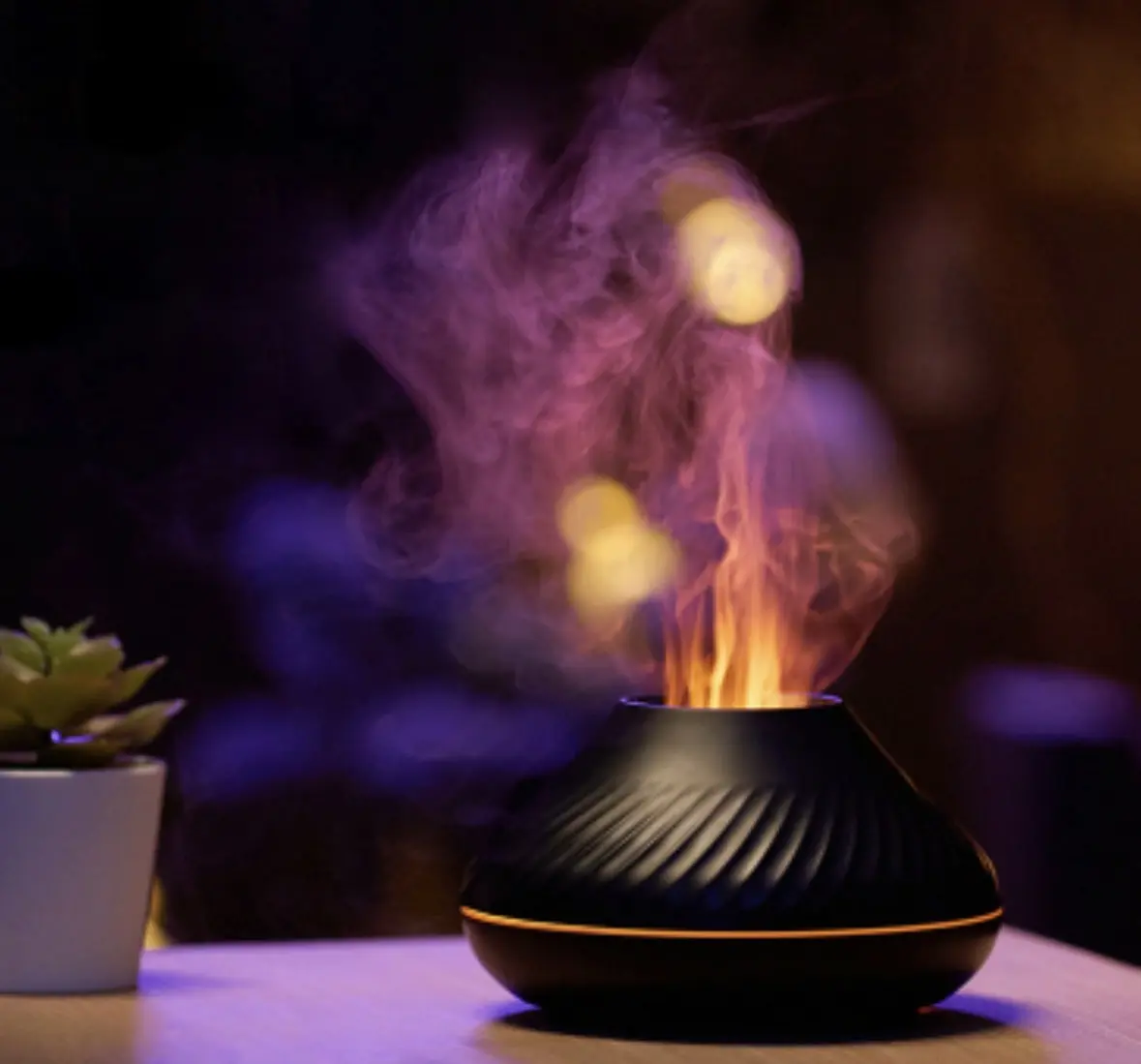 Led Flame Aroma Diffuser