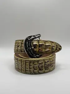 Belt Coco Nuca Design honey/brown (Print)