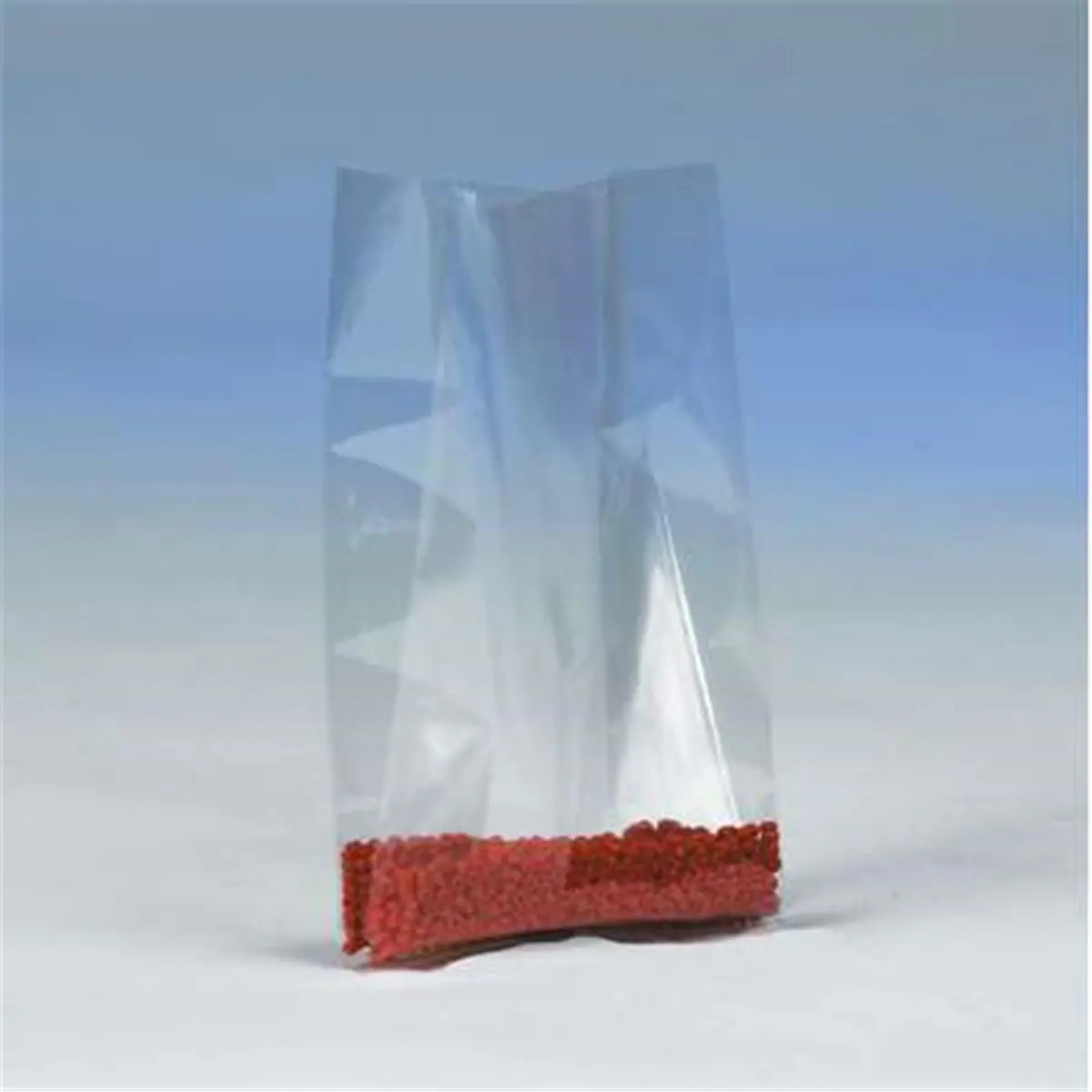 Box Partners PB1695 36 in x 32 in x 48 in 3 Mil Gusseted Poly Bags - Easier Packing, Expandable Sides, Fitted Bottom, FDA/USDA Approved for Plastic Wrapped Gifts & Wrapping