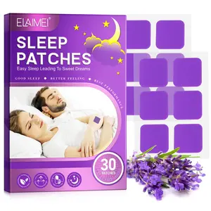 Sleep Patches, 30pcs/box Natural Extract Sleep Patches, Easy Sleep Leading to Sweet Dreams, Night Use Body Care Patches for Adults, Vitamin