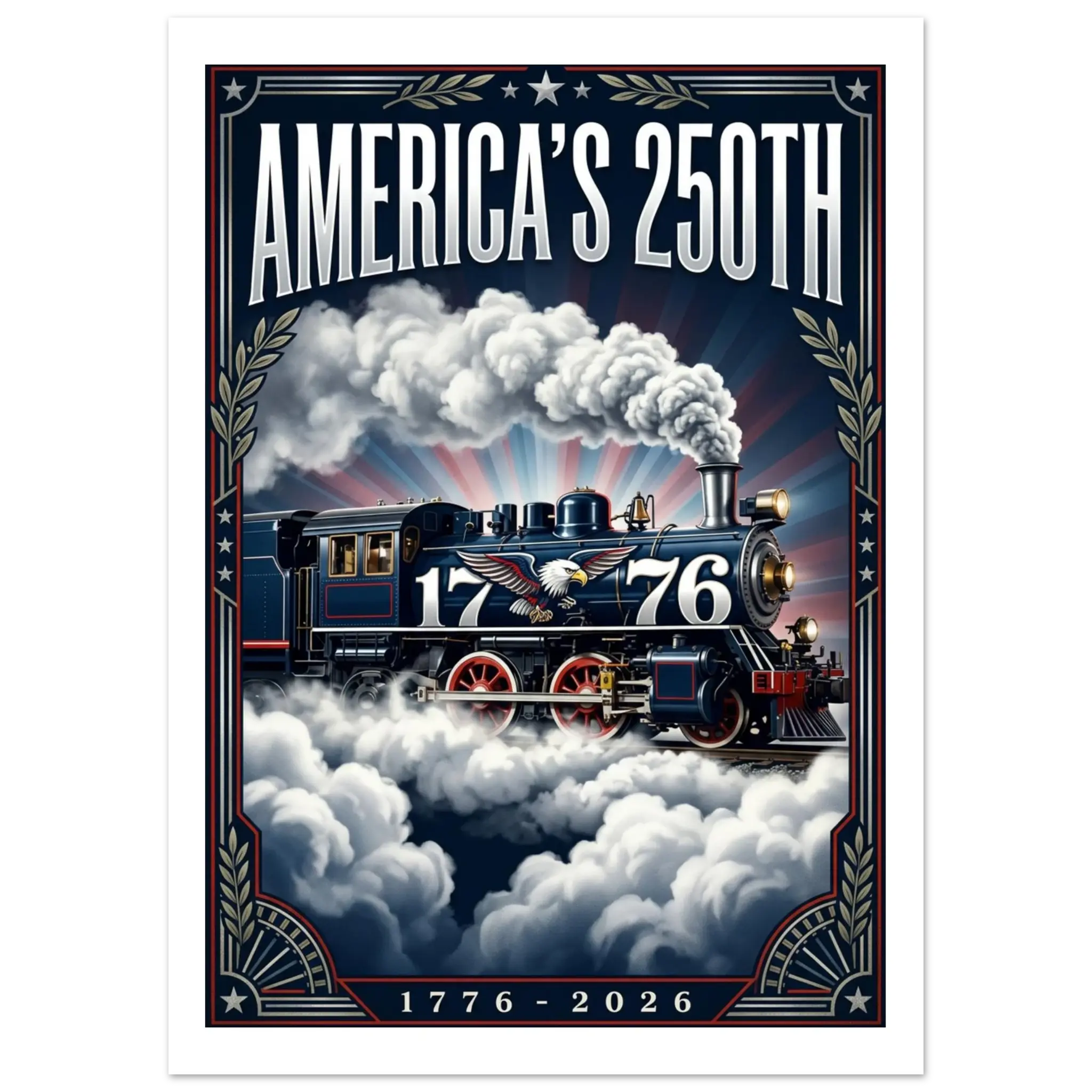 America's 250th Matte Poster 50x70 cm / 20x28″