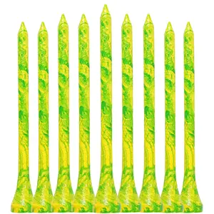 Colorful Golf Tees, 50pcs/set Wooden Golf Tees, Golf Accessories for Enhanced Visibility & Durability, Golf Supplies,  Men Gifts