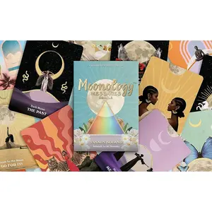 Moonology™ Messages Oracle: A 48-Card Deck and Guidebook || Yasmin Boland