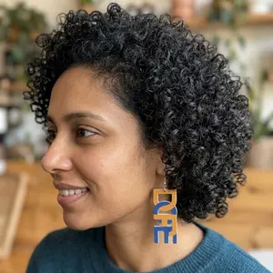 Locsanity Vibrant Statement "DOPE" Graffiti-Style Dangle Earrings, Interlocking Hook-Type Costume Jewelry Fashion Accessories, Interlocking Earrings