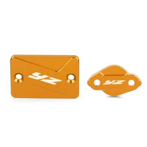 For Yamaha YZ 125 250 450 YZ250F YZ450F 2003 2004 2005 Motorcycle Dirt bike Front Rear Brake Fluid Reservoir Oil Cap Cover