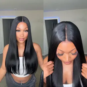 1-Year Warranty Beginners Friendly Wavytalk Glueless Human Hair Wig with  Invisible Drawstring, 180% Density 9x6 Closure HD Natural Hairline, Pre Plucked Pre Bleached Pre Cut Wear and Go