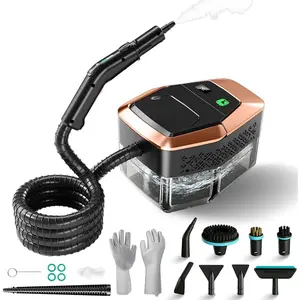 Steam Cleaner for  & , 3-Level Adjustable Steamer for Cleaning with Temp Display,15s  Heat,1.8L Large , 4Bar  Steam for Grout,,Tile,Couch,Toilet,  Detailing,Windows