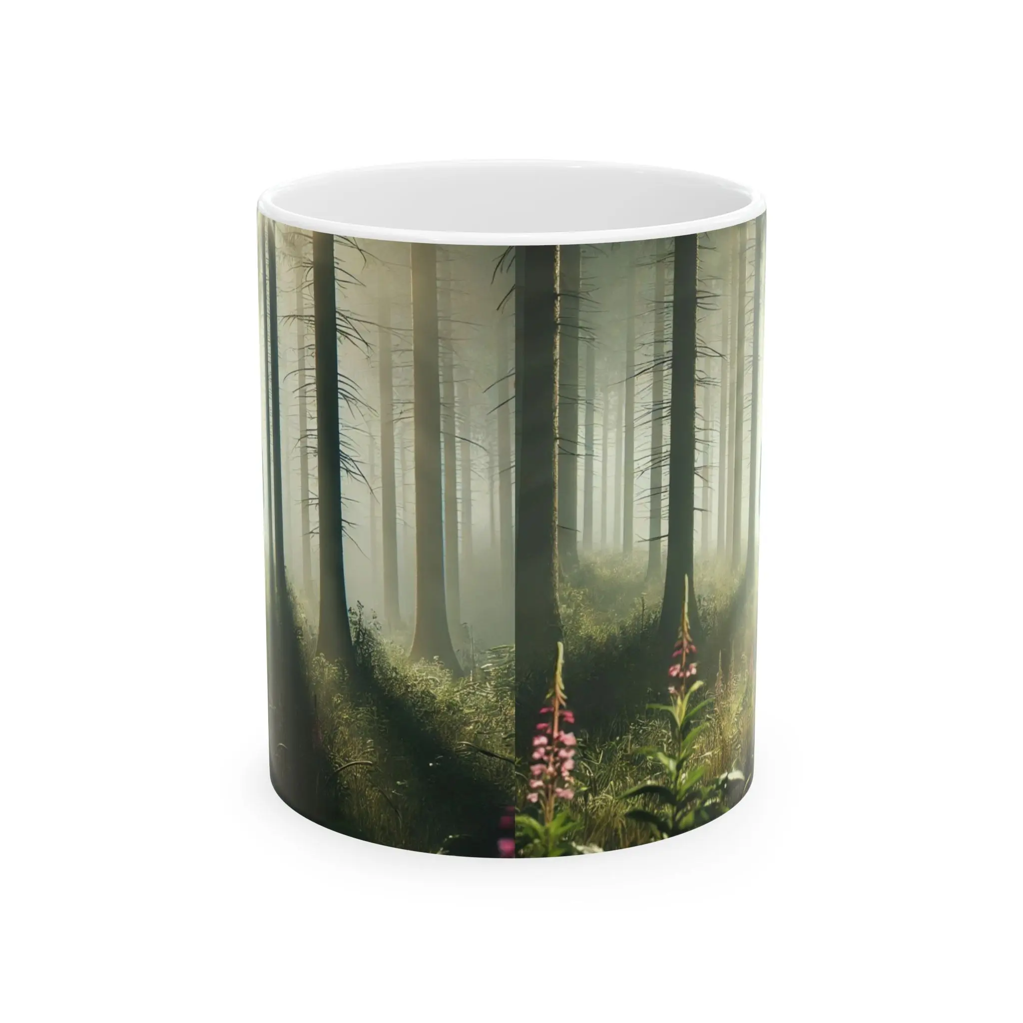 Sasquatch Silhouettes Ceramic Coffee Mug (11oz, 15oz)