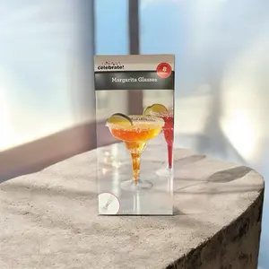 Celebrate! Margarita Glasses - Plastic Margarita Cups for Parties