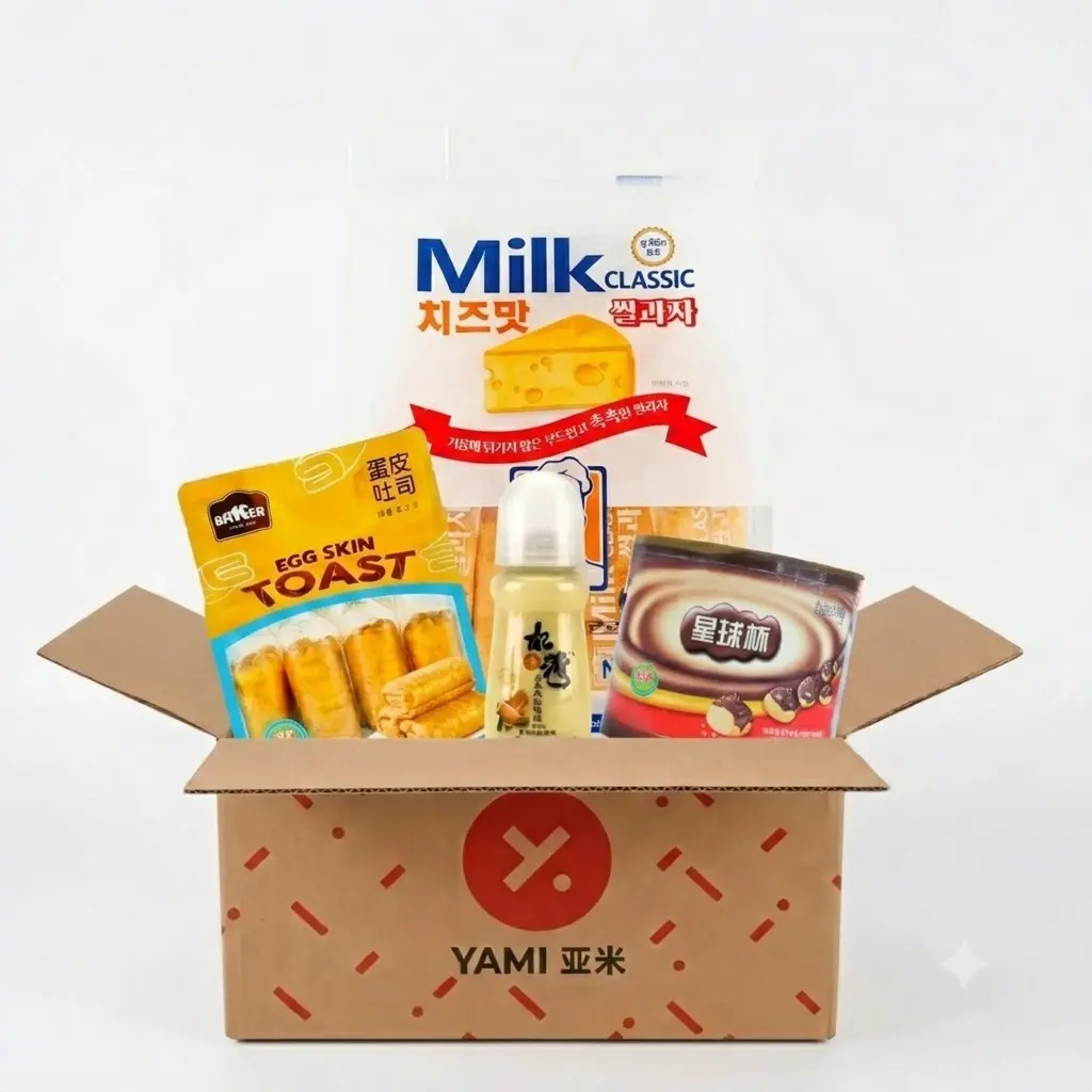 BAKER LEE TK-COMBO Live Stream Bundle: Handmade Egg Crepe Toast, Korean Milk Classic Rice Crackers, TTL Planet Cup, Water Bay Yogurt - 4-Piece Value Pack
