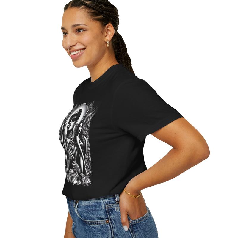 Ladies Man Cholo Garment-Dyed T-Shirt