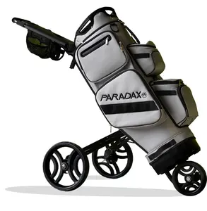 PARADAX All-In-One Golf Bag - Cart, Stand, Rolling - Converts In Seconds