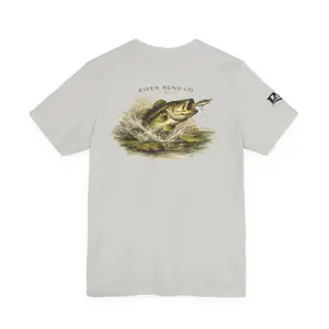 RiverBendCo Men's Short-Sleeve Largemouth Bass T-Shirt