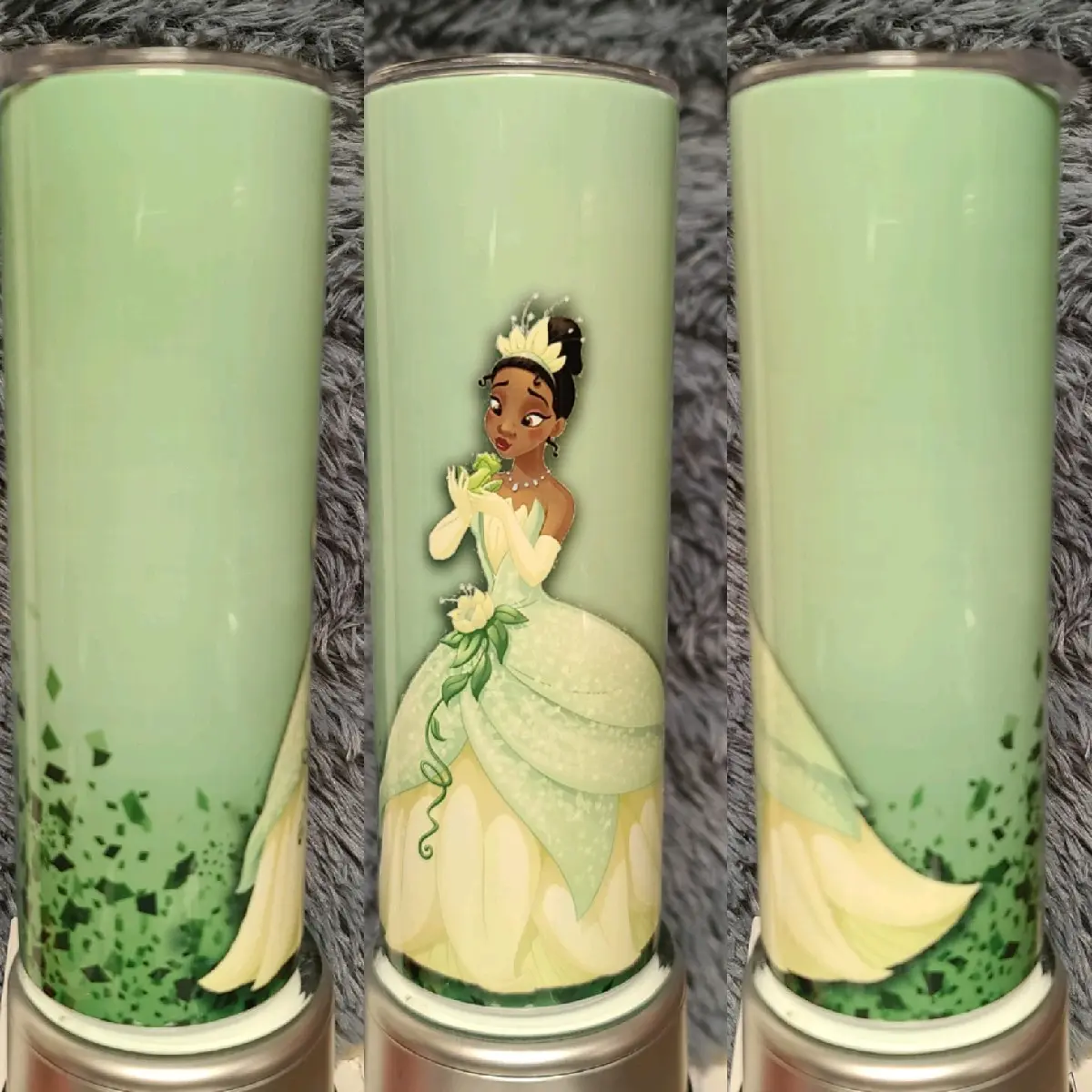 Tiana Princes 20oz skinny tumbler stainless steel Dad Gift Idea