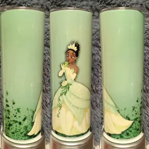 Tiana Princes 20oz skinny tumbler stainless steel Dad Gift Idea