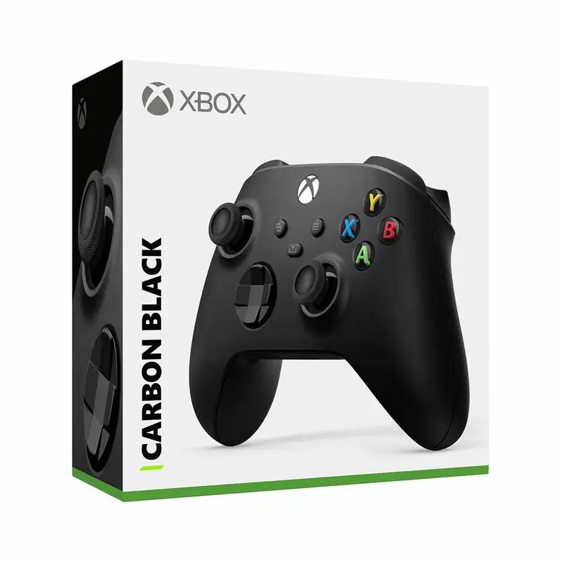 Microsoft Xbox Wireless Controller - Carbon Black for Xbox Series X, Xbox Series S, Xbox One, Windows Devices