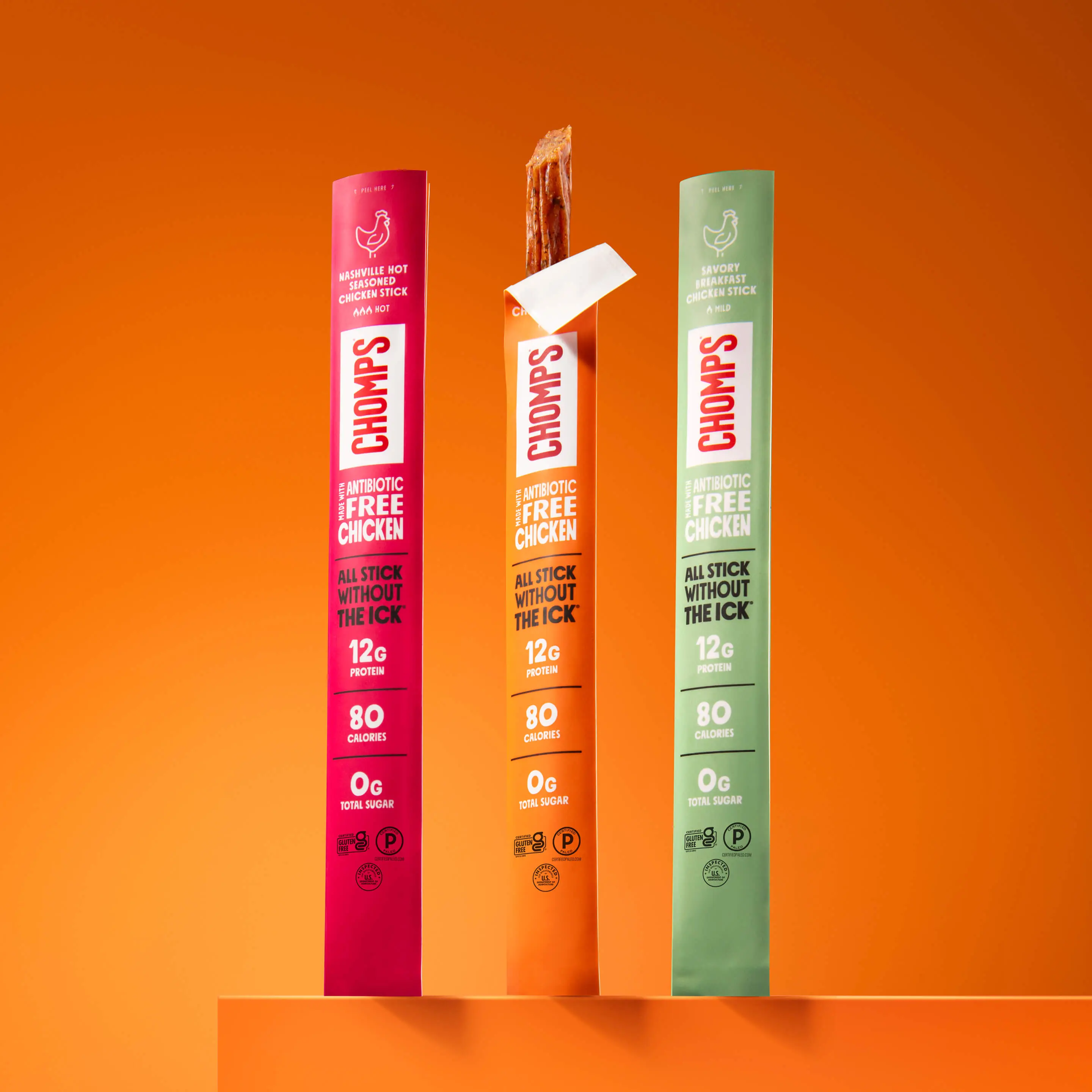 Chomps 6ct Chicken Trial Pack