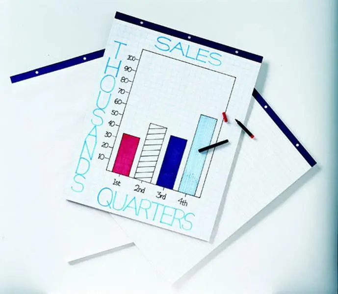Pacon Corporation Easel Pads 50 Sheets Unruled