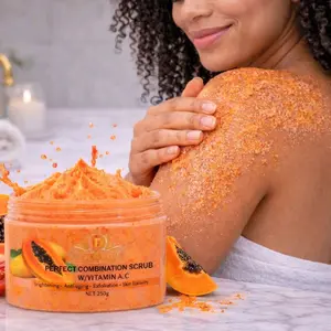 PAPAYA DEEP EXFOLIATING FACE & BODY SCRUBS PAPAYA DEEP EXFOLIATING FACE & BODY SCRUBS